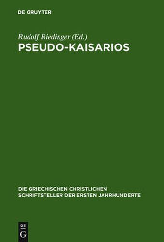 Cover image for Pseudo-Kaisarios