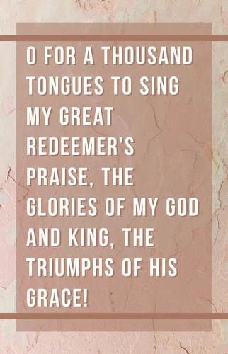 Cover image for O for a Thousand Tongues to Sing Bulletin (Pkg 100) General Worship