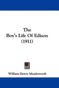 Cover image for The Boy's Life of Edison (1911)