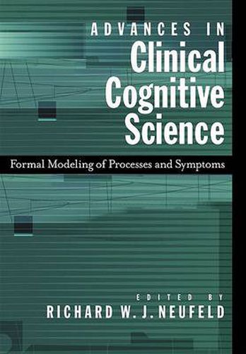 Cover image for Advances in Clinical Cognitive Science: Formal Modeling of Processes and Symptoms