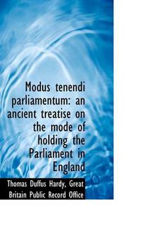 Cover image for Modus Tenendi Parliamentum