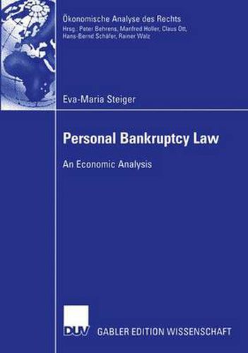 Cover image for Personal Bankruptcy Law: An Economic Analysis