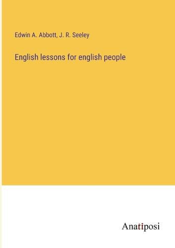 Cover image for English lessons for english people