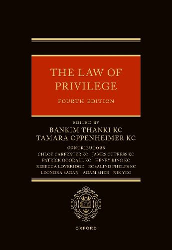 Cover image for The Law of Privilege