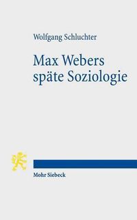 Cover image for Max Webers spate Soziologie