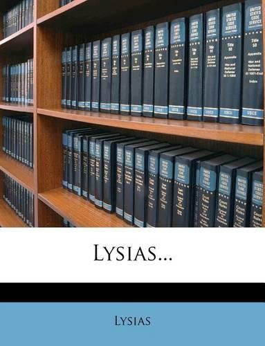 Cover image for Lysias...
