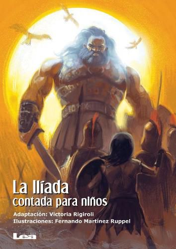 Cover image for La Iliada Contada Para Ninos