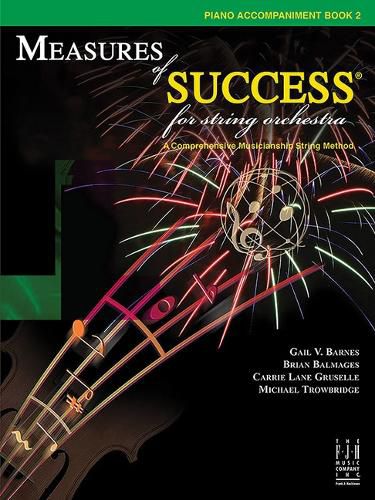 Cover image for Measures of Success for String Orchestra-Piano Accompaniment-Book 2