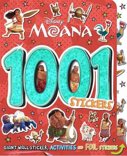 Cover image for Moana: 1001 Stickers (Disney)