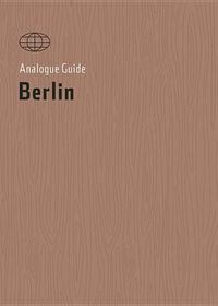 Cover image for Analogue Guide Berlin