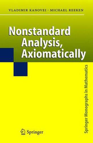 Cover image for Nonstandard Analysis, Axiomatically