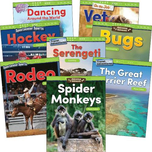 Cover image for Numbers & Counting: Grades K-1 (8-Book Set)
