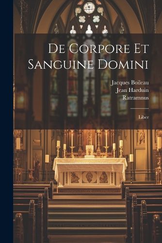 Cover image for De Corpore Et Sanguine Domini