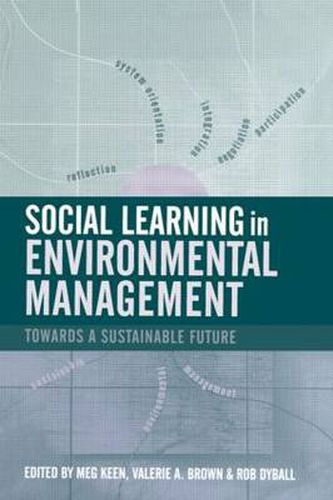 Cover image for Social Learning in Environmental Management: Towards a Sustainable Future