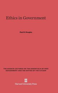 Cover image for Ethics in Government