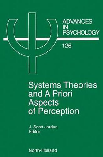 Cover image for System Theories and A Priori Aspects of Perception