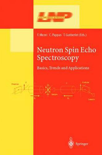 Cover image for Neutron Spin Echo Spectroscopy: Basics, Trends and Applications