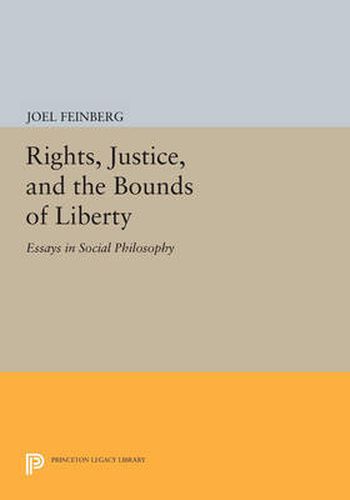 Cover image for Rights, Justice, and the Bounds of Liberty: Essays in Social Philosophy
