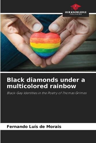 Black diamonds under a multicolored rainbow
