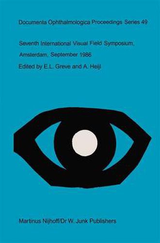 Cover image for Seventh International Visual Field Symposium, Amsterdam, September 1986