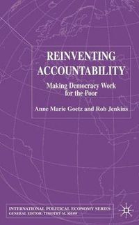 Cover image for Reinventing Accountability: Making Democracy Work for Human Development