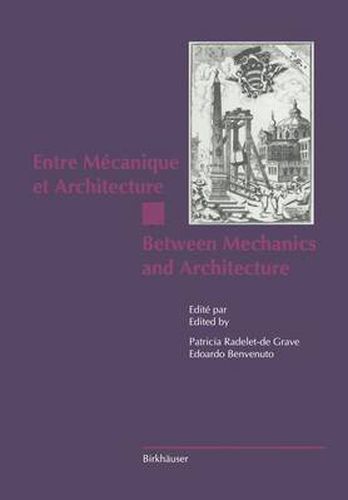 Cover image for Entre Mecanique et Architecture / Between Mechanics and Architecture