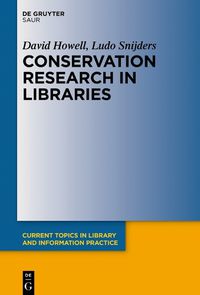 Cover image for Conservation Research in Libraries