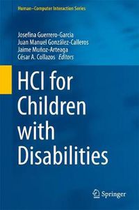 Cover image for HCI for Children with Disabilities