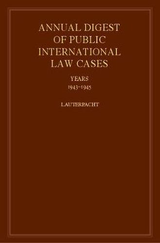 Cover image for International Law Reports