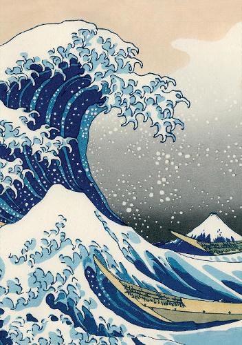 Cover image for Journal Under the Wave off Kanagawa, Lined Paperback