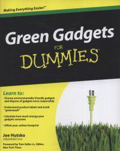 Cover image for Green Gadgets For Dummies