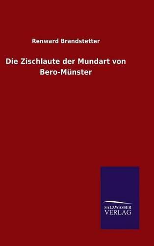 Cover image for Die Zischlaute der Mundart von Bero-Munster