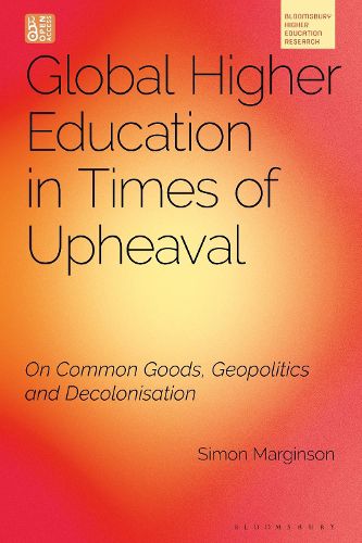 Cover image for Global Higher Education in Times of Upheaval