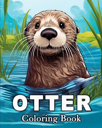 Cover image for Otter Coloring Book