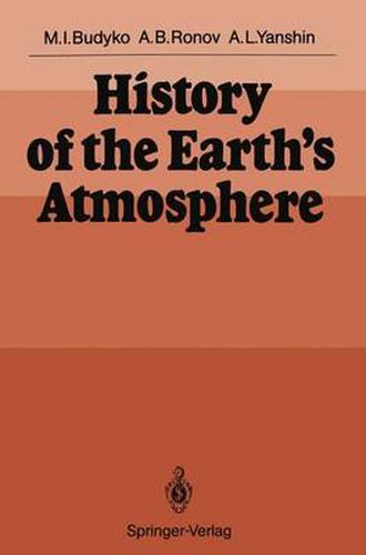 Cover image for History of the Earth's Atmosphere