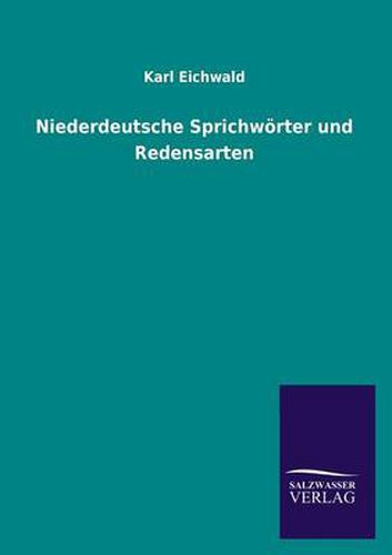 Cover image for Niederdeutsche Sprichworter Und Redensarten