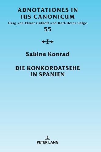 Cover image for Die Konkordatsehe in Spanien