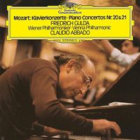 Cover image for Mozart Piano Concertos 20 And 21 *** Vinyl