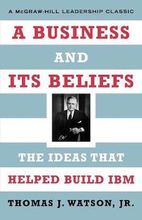 Cover image for A Business and Its Beliefs