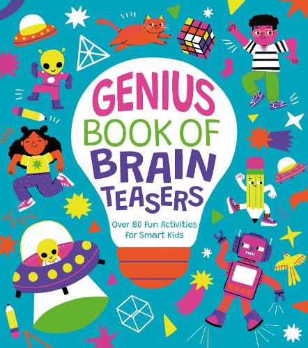Cover image for Genius Book of Brain Teasers