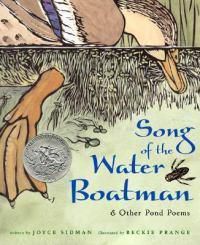 Cover image for Song of the Water Boatman and Other Pond Poems