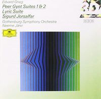 Cover image for Grieg Peer Gynt Suites 1 & 2 Lyric Suite Sigurd Jorsalfar
