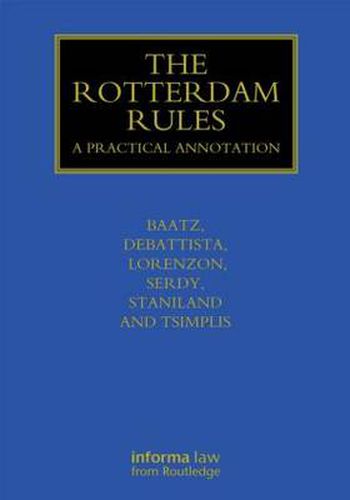 Cover image for The Rotterdam Rules: A Practical Annotation