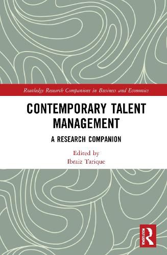 Cover image for Contemporary Talent Management: A Research Companion