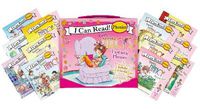 Cover image for Fancy Nancy's 12-Book Fantastic Phonics Fun!: Includes 12 Mini-Books Featuring Short and Long Vowel Sounds