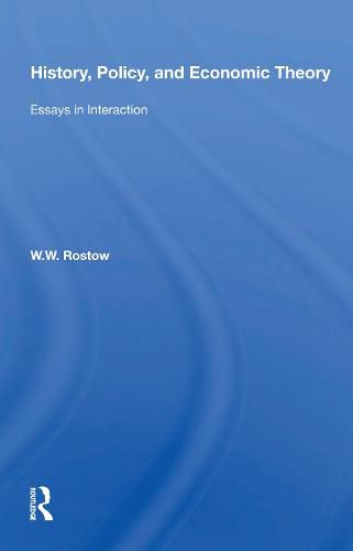 Cover image for History, Policy, and Economic Theory: Essays in Interaction