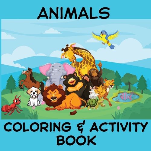 Cover image for Animals Coloring Book