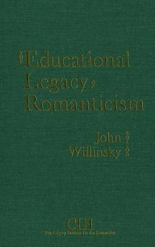 Cover image for The Educational Legacy of Romanticism