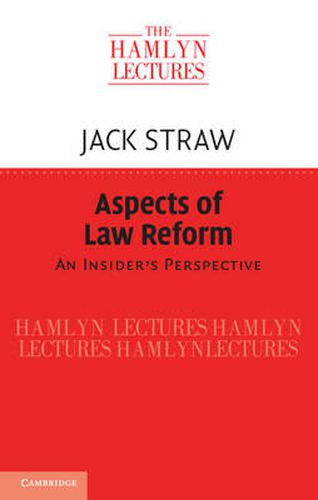 Cover image for Aspects of Law Reform: An Insider's Perspective