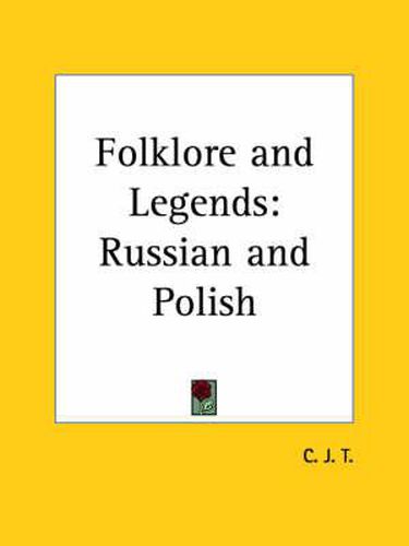 Cover image for Folklore and Legends - Russian and Polish (1890)